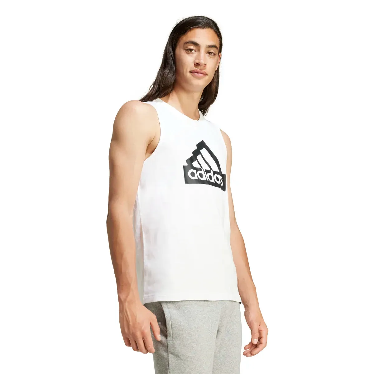 adidas Men's Modern Essentials Graphic Tank Top