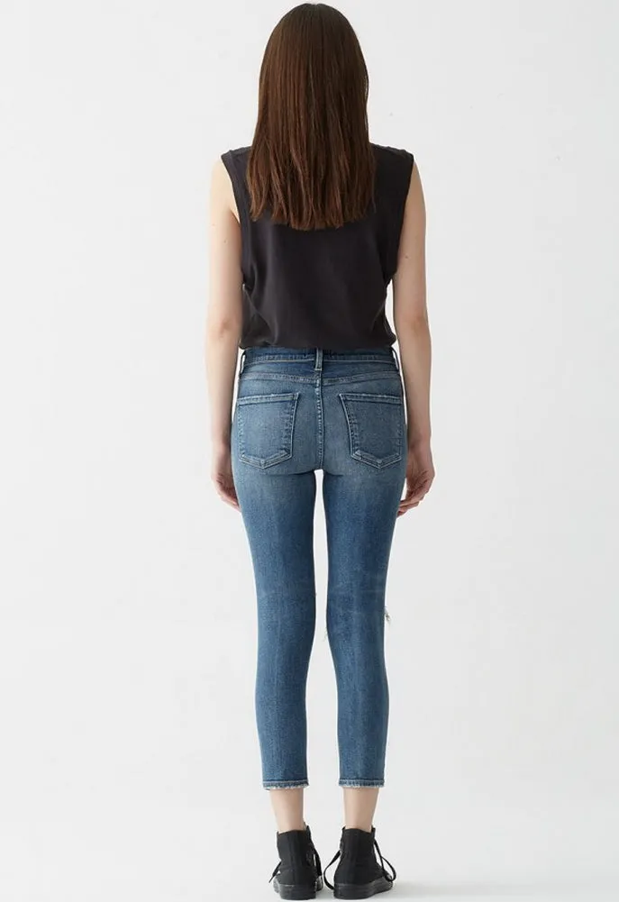 AGOLDE Sophie High Rise Skinny Crop