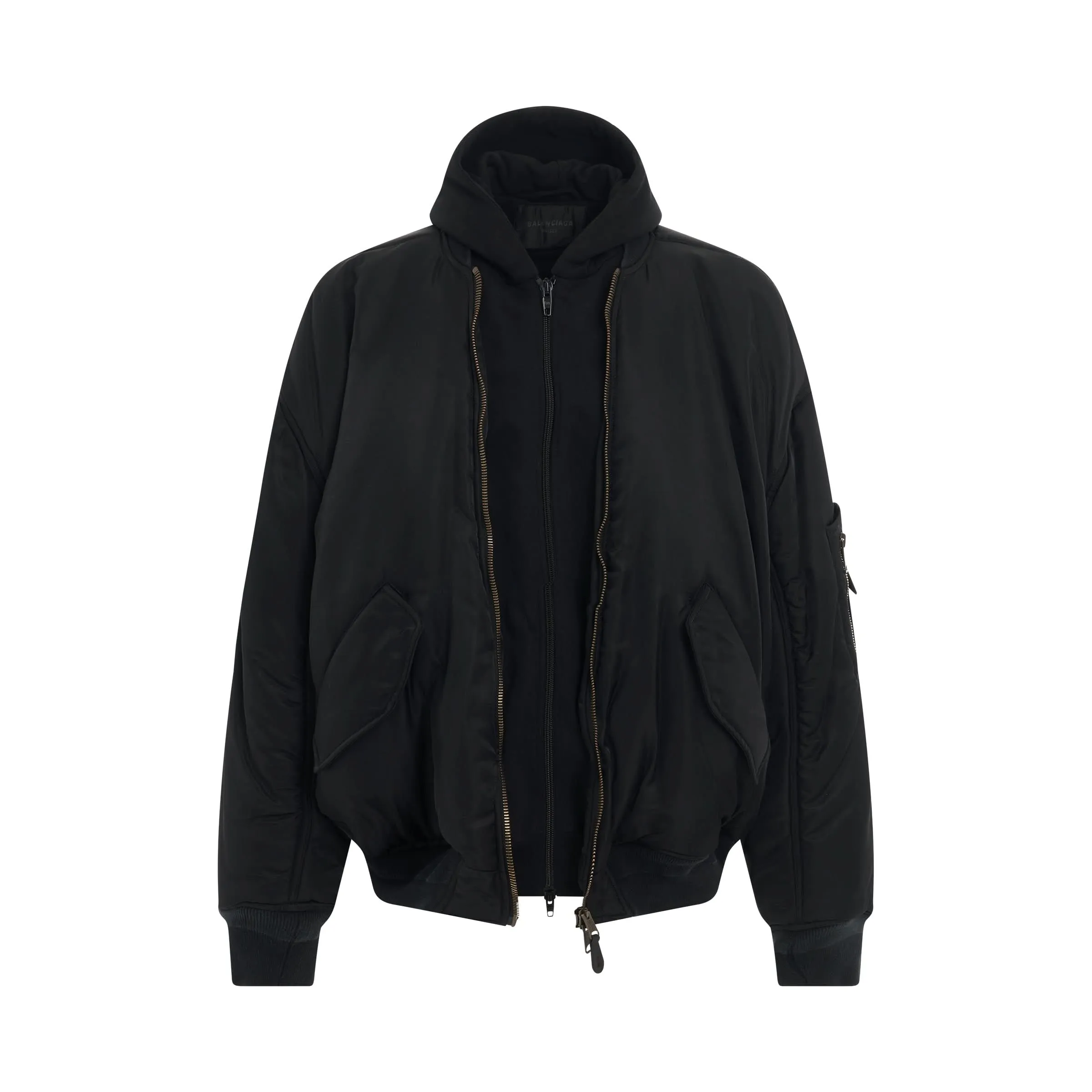 All In Bomber Jacket in Black