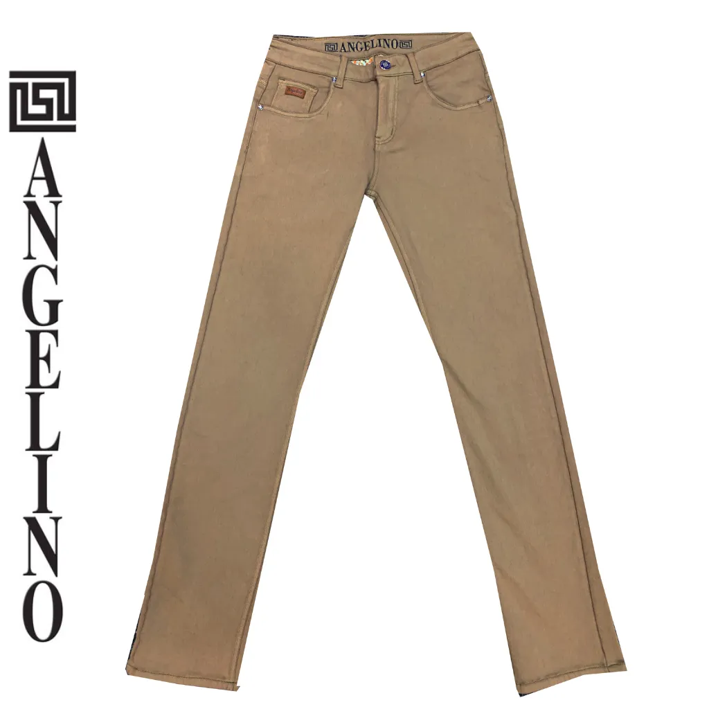 Angelino Jeans -Style D19-Khaki