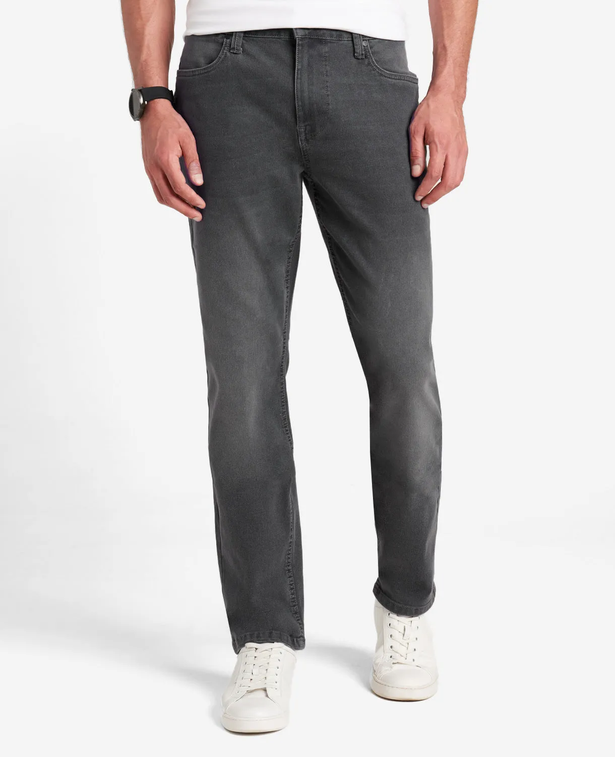 Athletic-Fit Recycled Stretch Denim Jeans