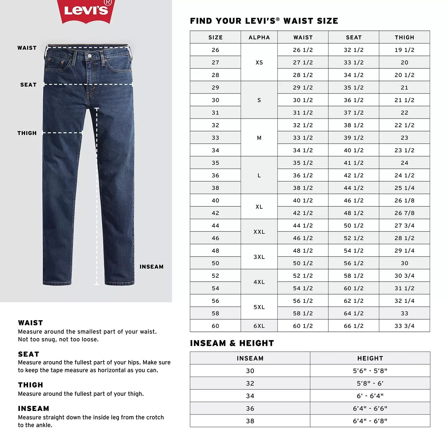 Big & Tall 502 Regular Levi's Stretch Slim Fit Jeans