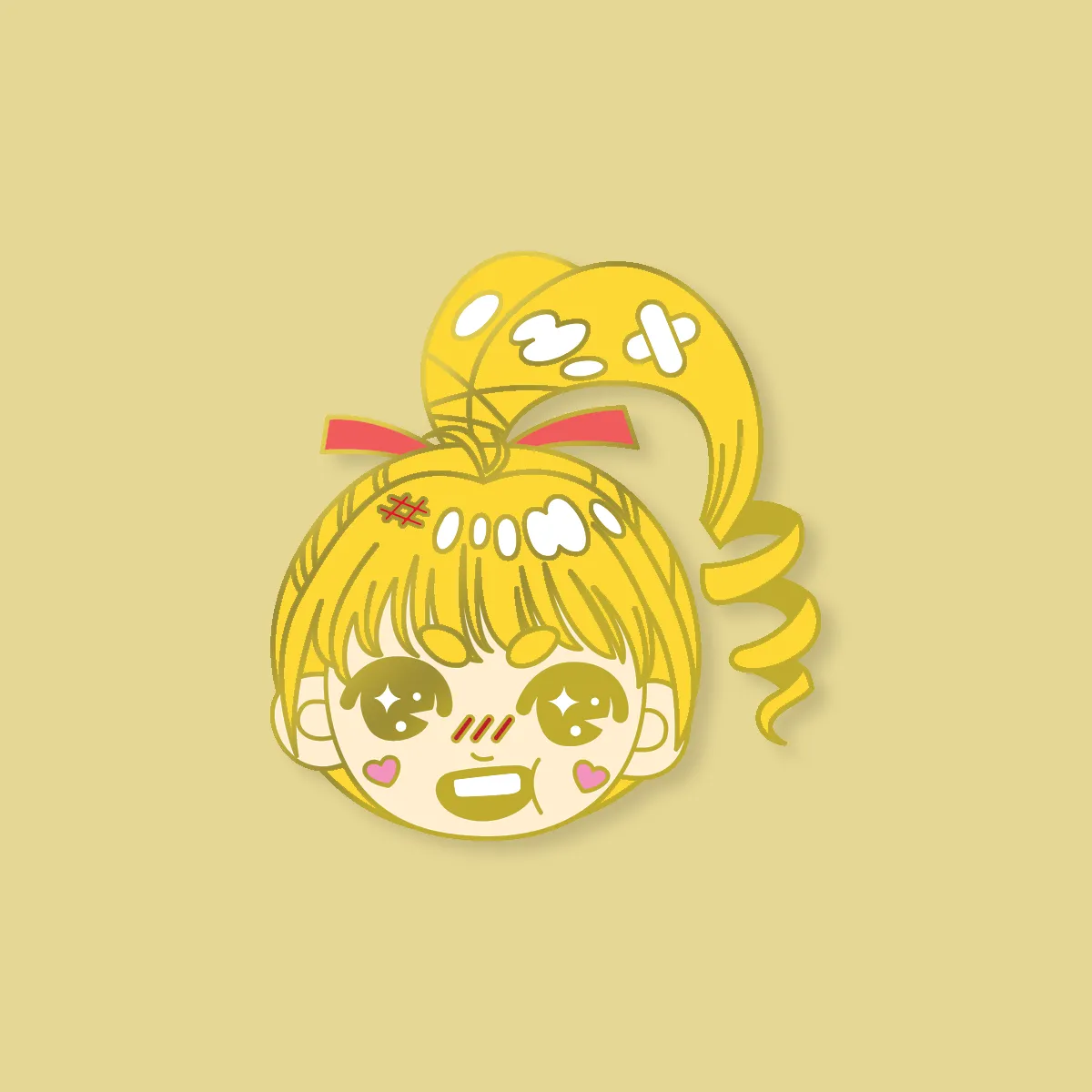 Bisky - Enamel Pin