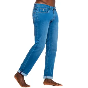 Blue Super Stretch Slim Fit Jeans - 34" Length