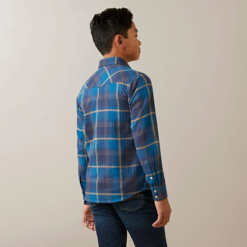 Boy's Ariat Harland Retro Snap Shirt