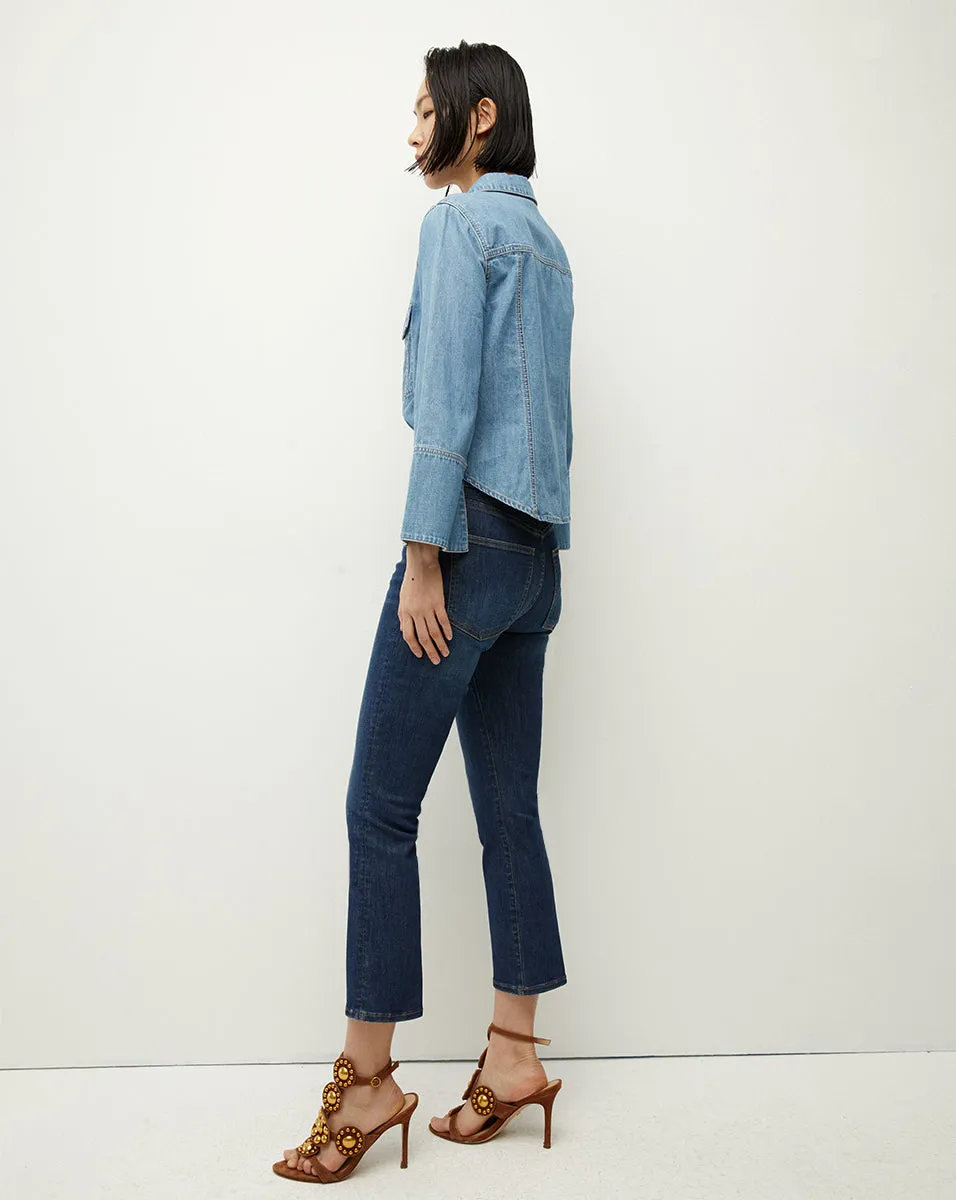 Carly Kick-Flare Jean