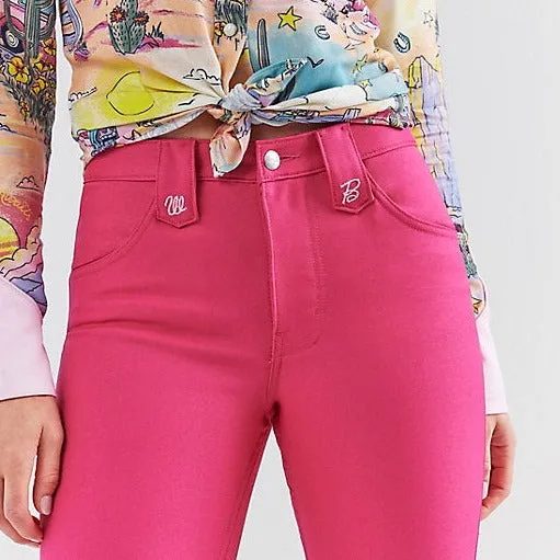 Christie Pink Patch Dress Pant