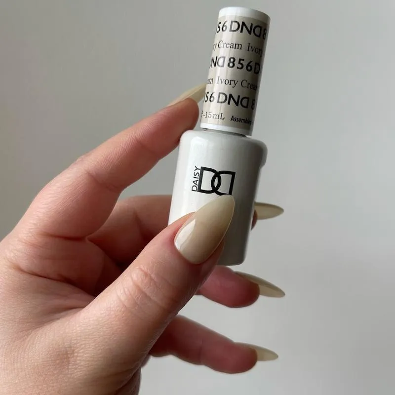 DND - Gel & Lacquer - Ivory Cream - #856