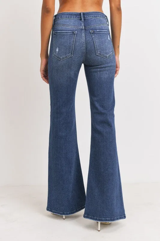 Easton HIGH RISE FLARE JEANS