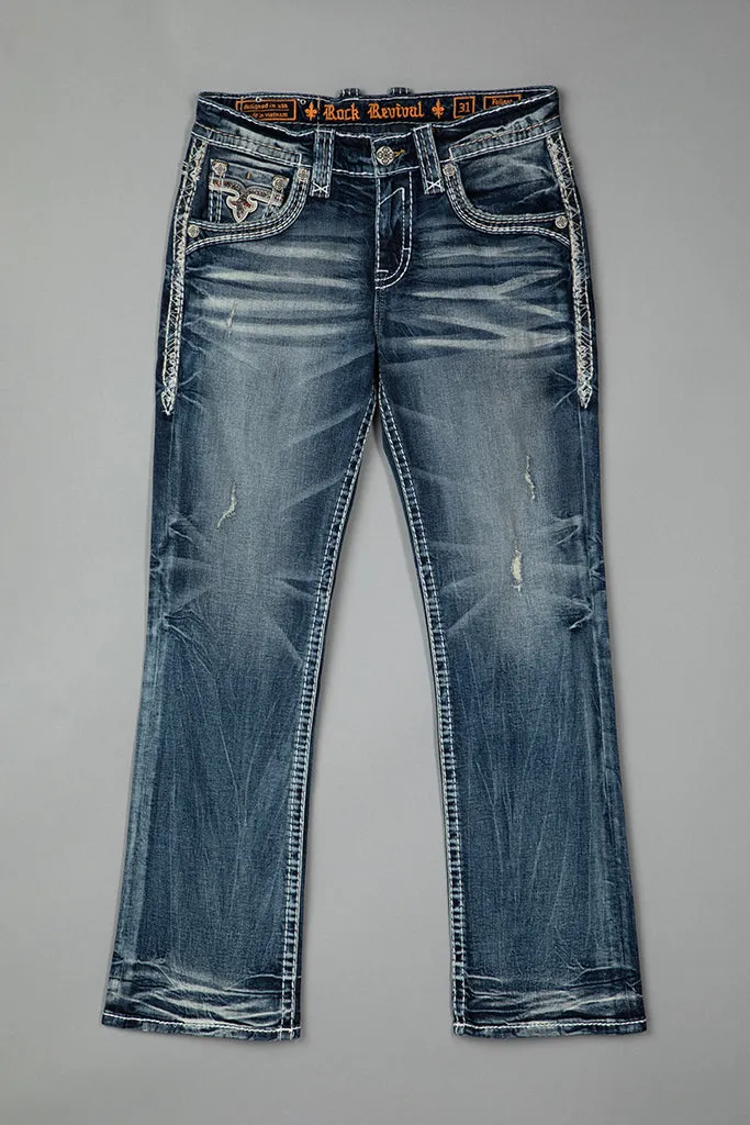 FOLIAGE BOOTCUT JEANS