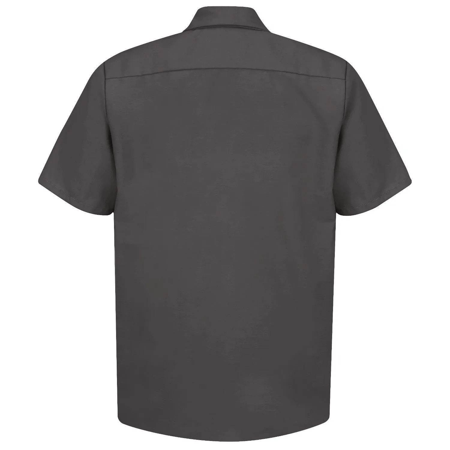 Industrial Work Shirt Short Sleeve - Charcoal