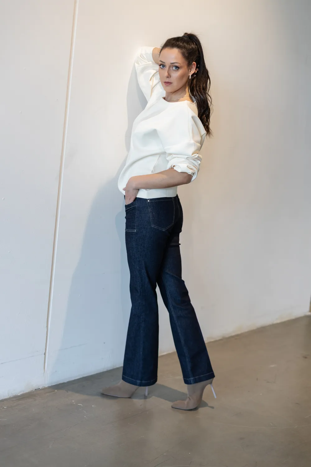 Jeans - BOOTCUT - MELINA Azurblau