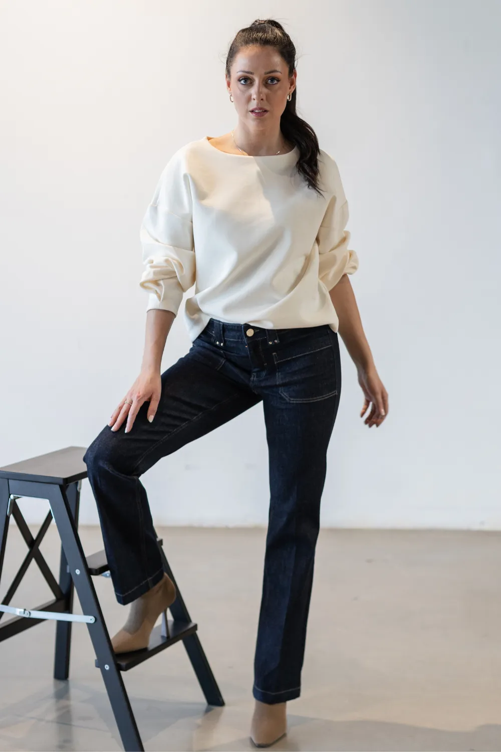 Jeans - BOOTCUT - MELINA Azurblau