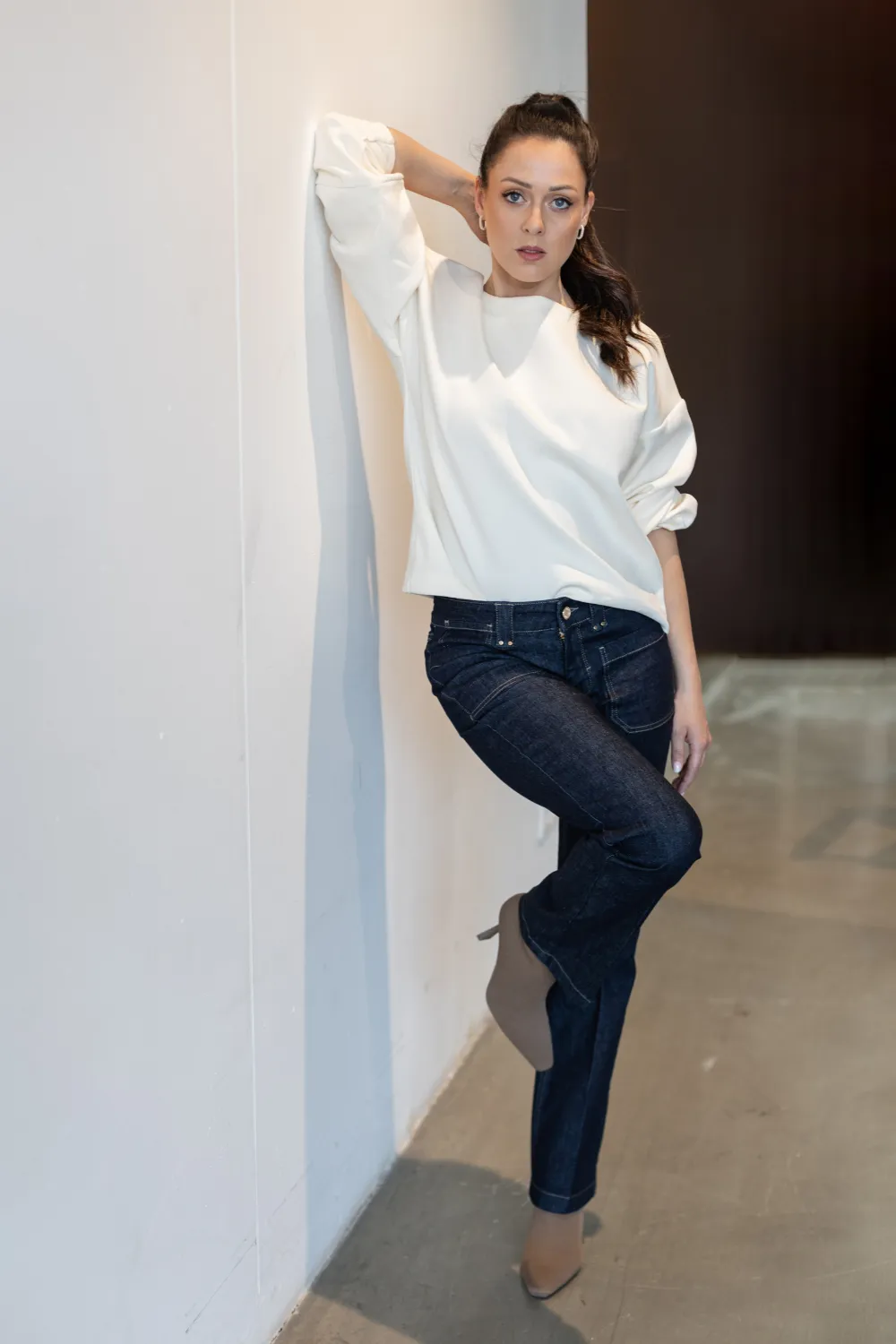 Jeans - BOOTCUT - MELINA Azurblau