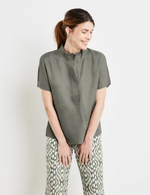 Linen Blouse Top