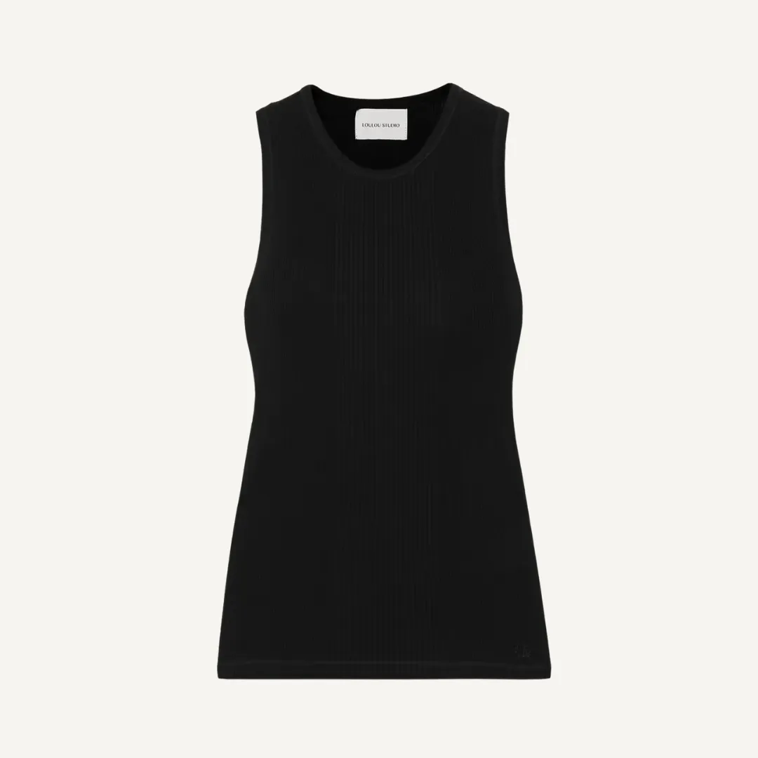 LouLou Fatu Tank - Black