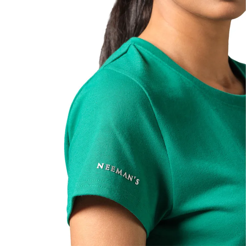 Neeman's Organic Cotton T-Shirt for Women | Green