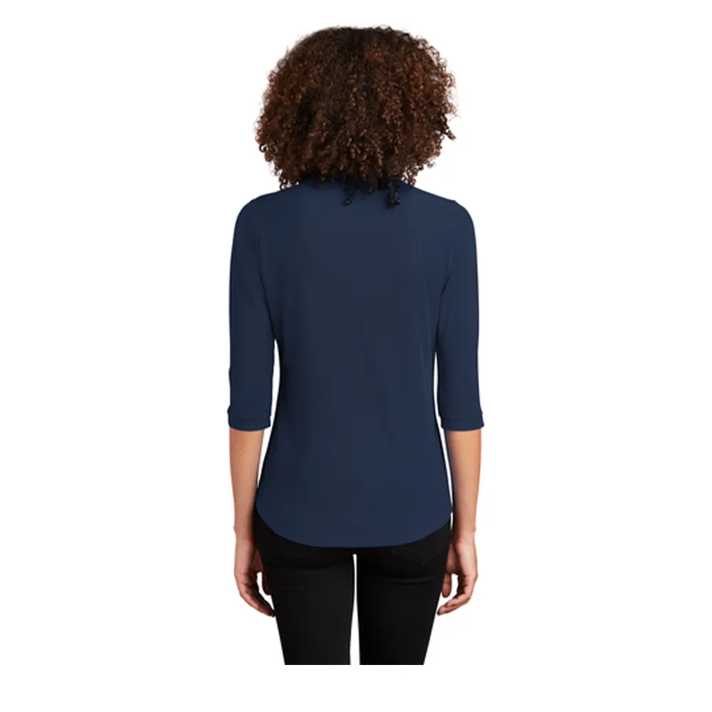 OGIO ® Ladies Jewel Henley - Navy