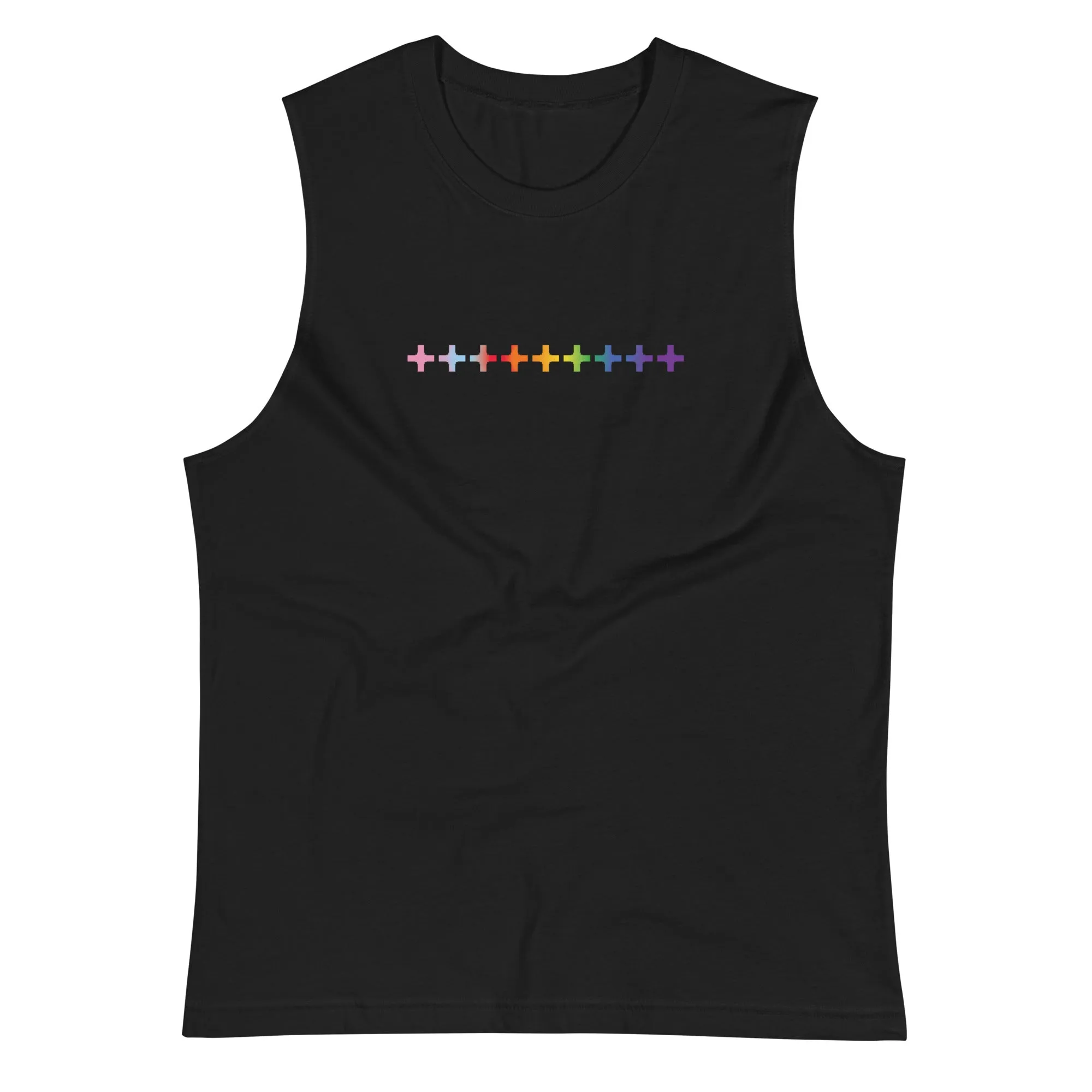   Rainbow Muscle Tank-Top