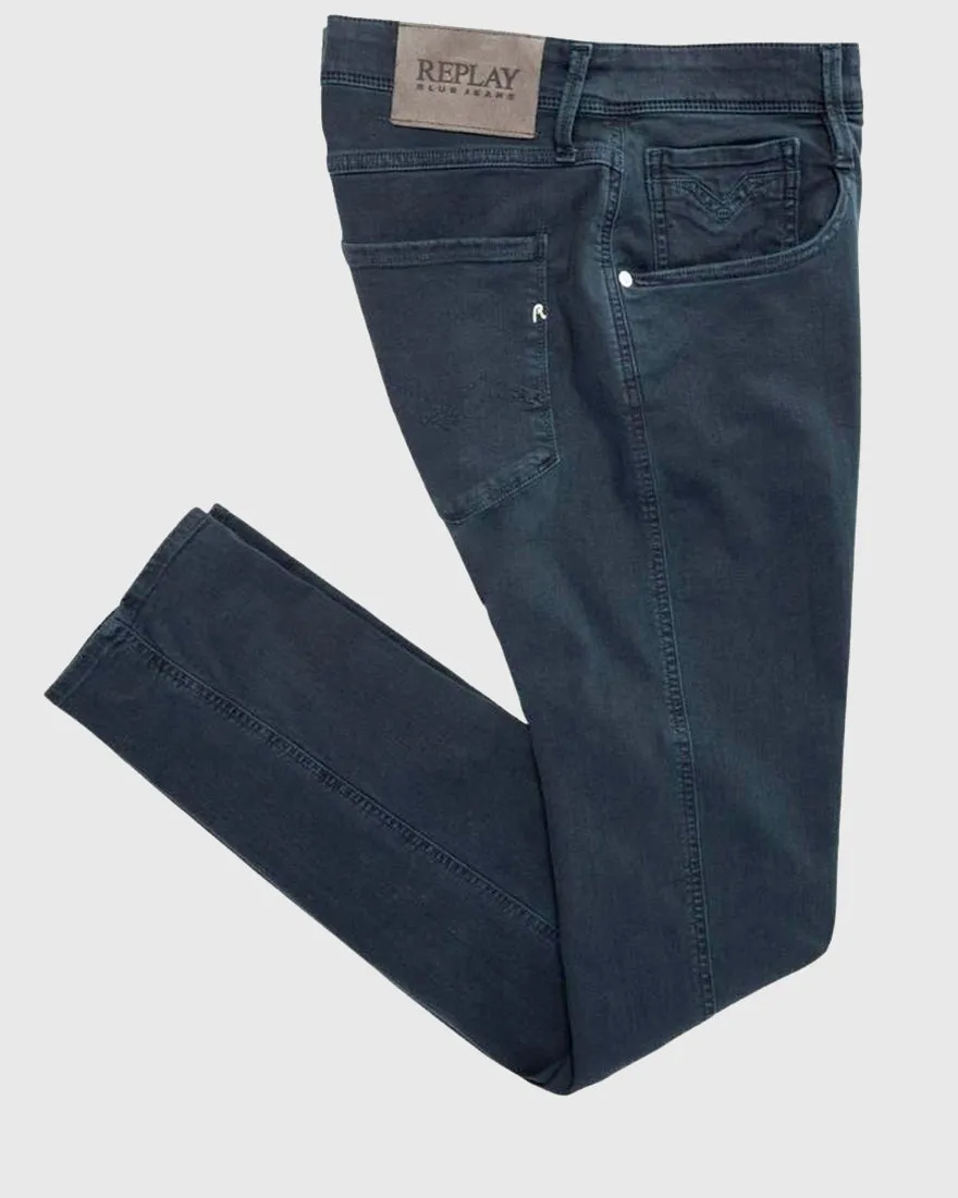 REPLAY R3978121914Y BLUE ANBASS X-LITE JEANS