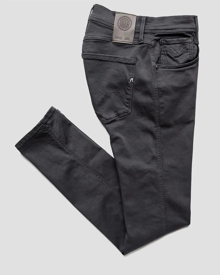 REPLAY R981661M9148 DARK GREY ANBASS HYPERFLEX JEANS