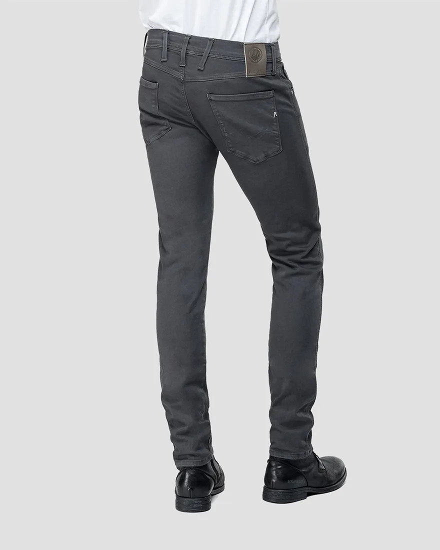 REPLAY R981661M9148 DARK GREY ANBASS HYPERFLEX JEANS