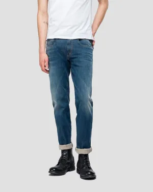 REPLAY RS230661M914 MID BLUE ANBASS HYPERFLEX JEANS