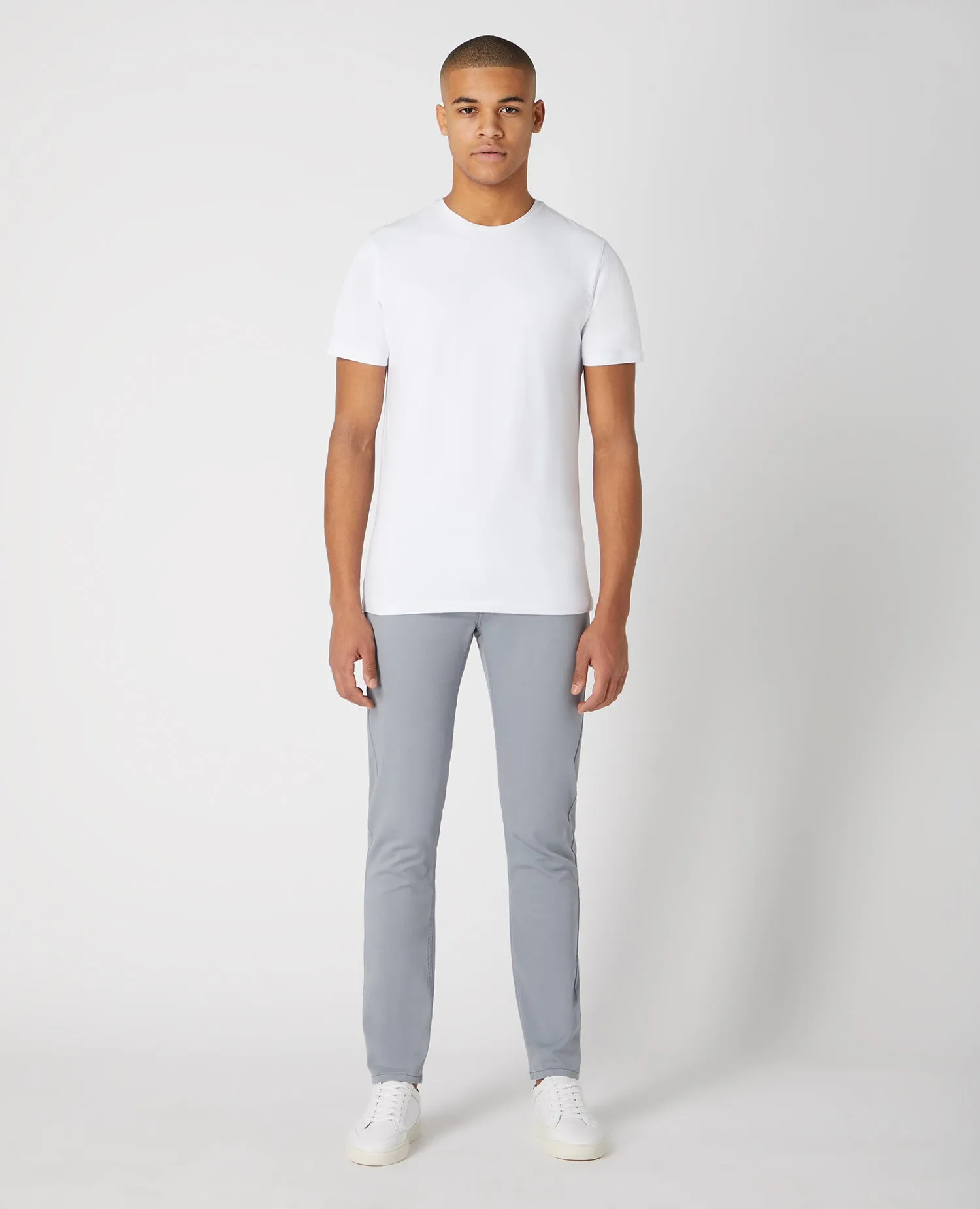 Slim Fit Cotton-Stretch Jeans