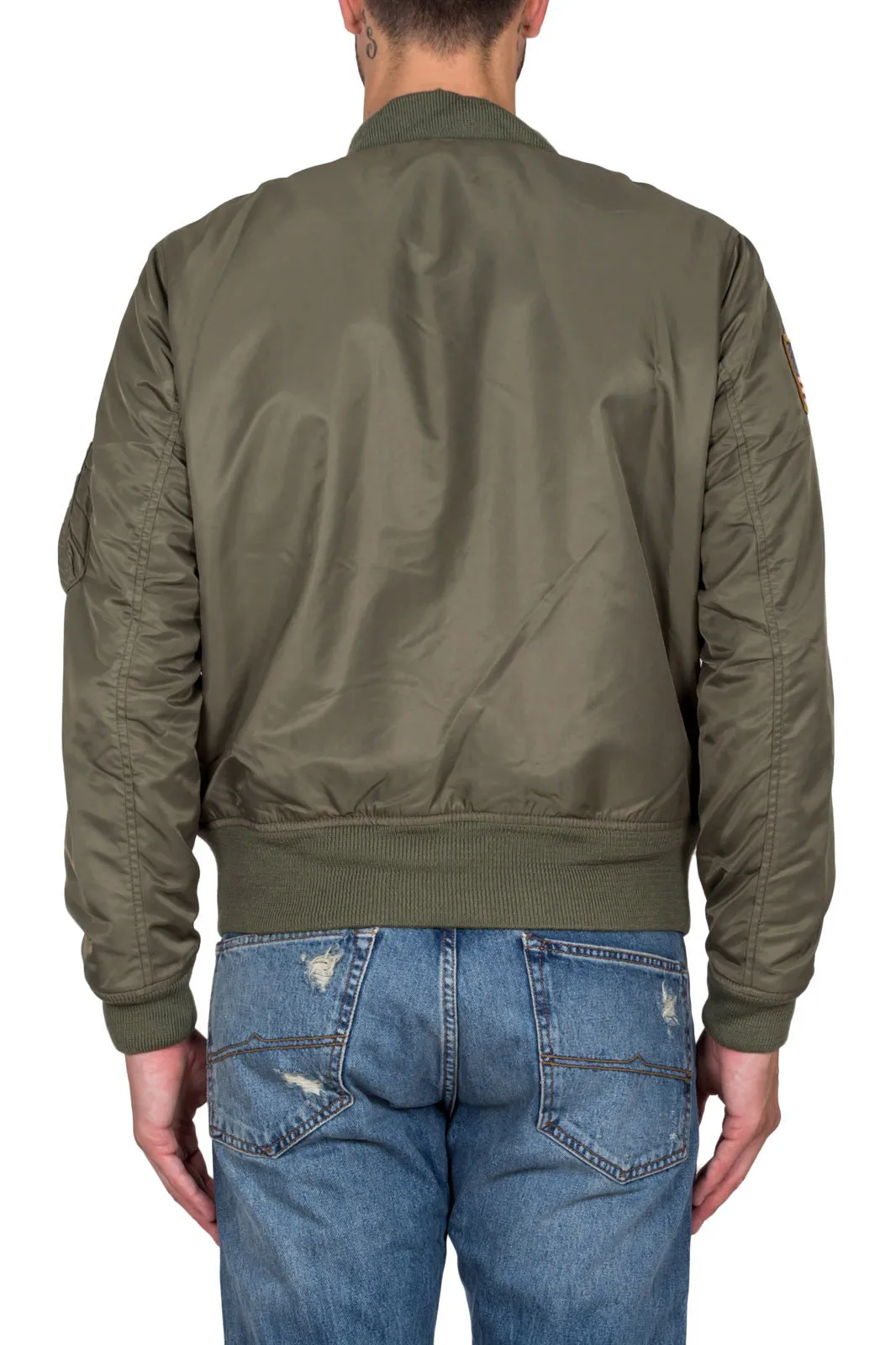 Slim Reversible Bomber Jacket