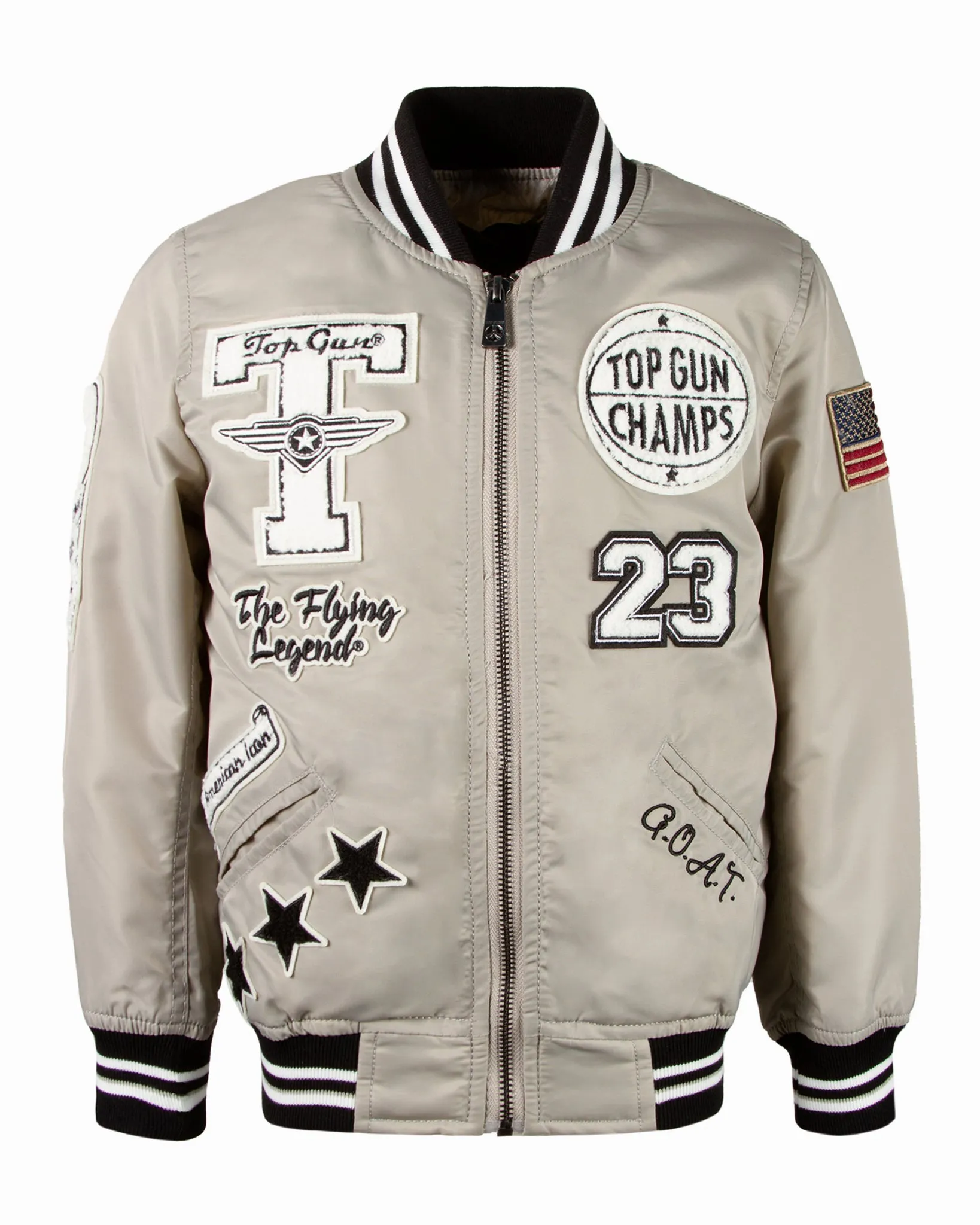 TOP GUN® KIDS' "FLYING LEGEND" LIGHTWEIGHT NYLON JACKET