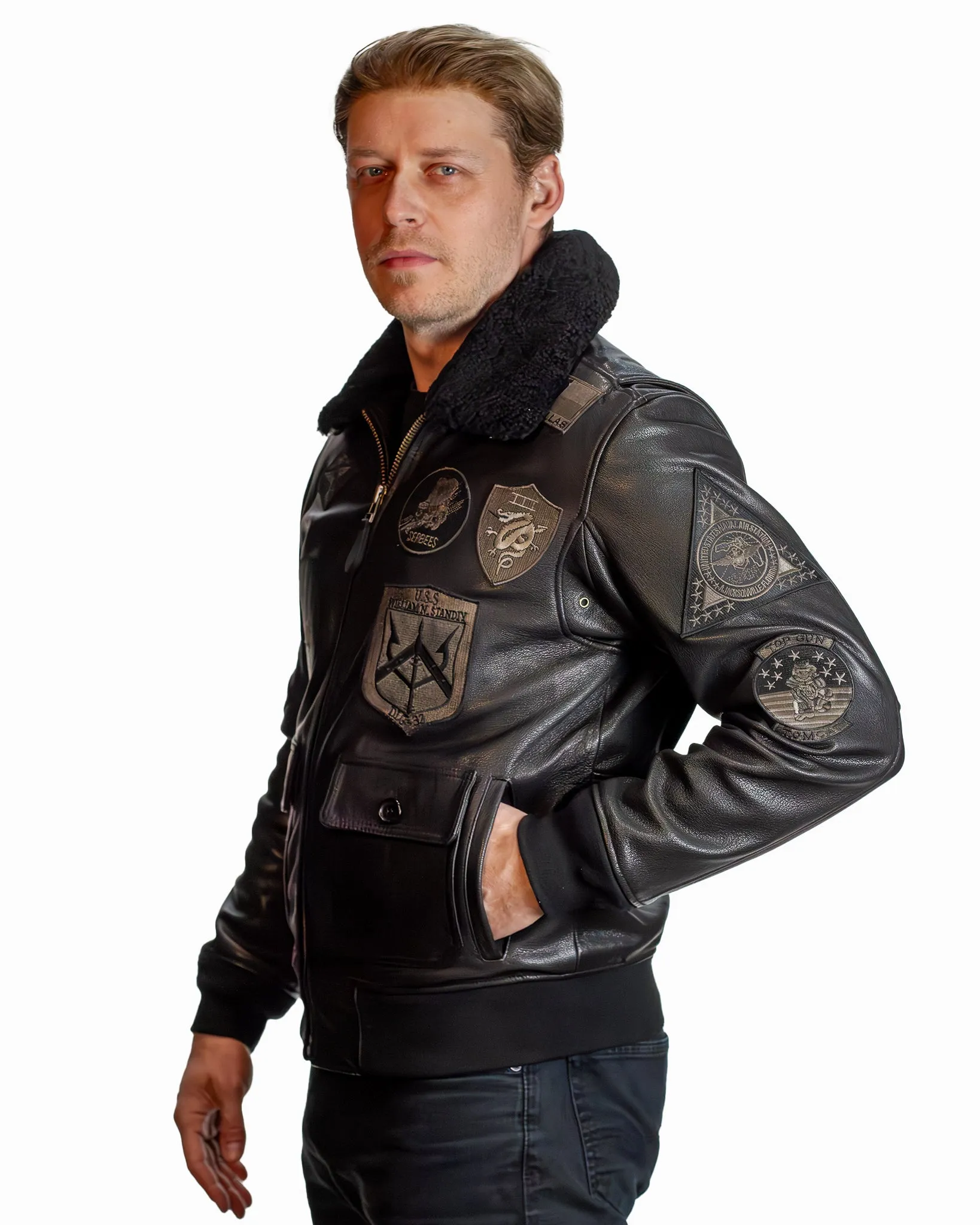 TOP GUN® OFFICIAL SIGNATURE SERIES LEATHER JACKET 2.0