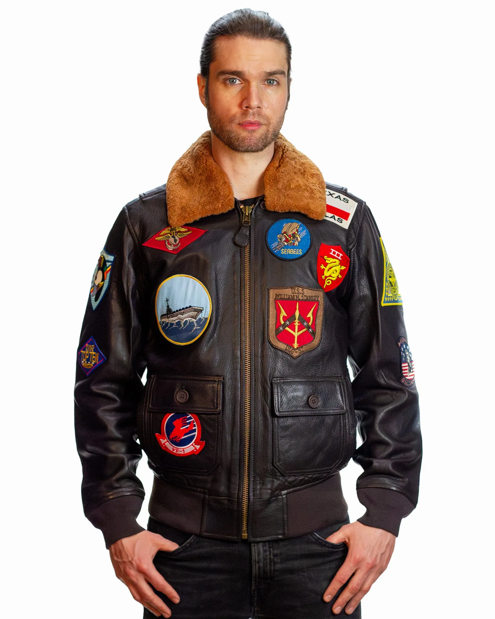 TOP GUN® OFFICIAL SIGNATURE SERIES LEATHER JACKET 2.0