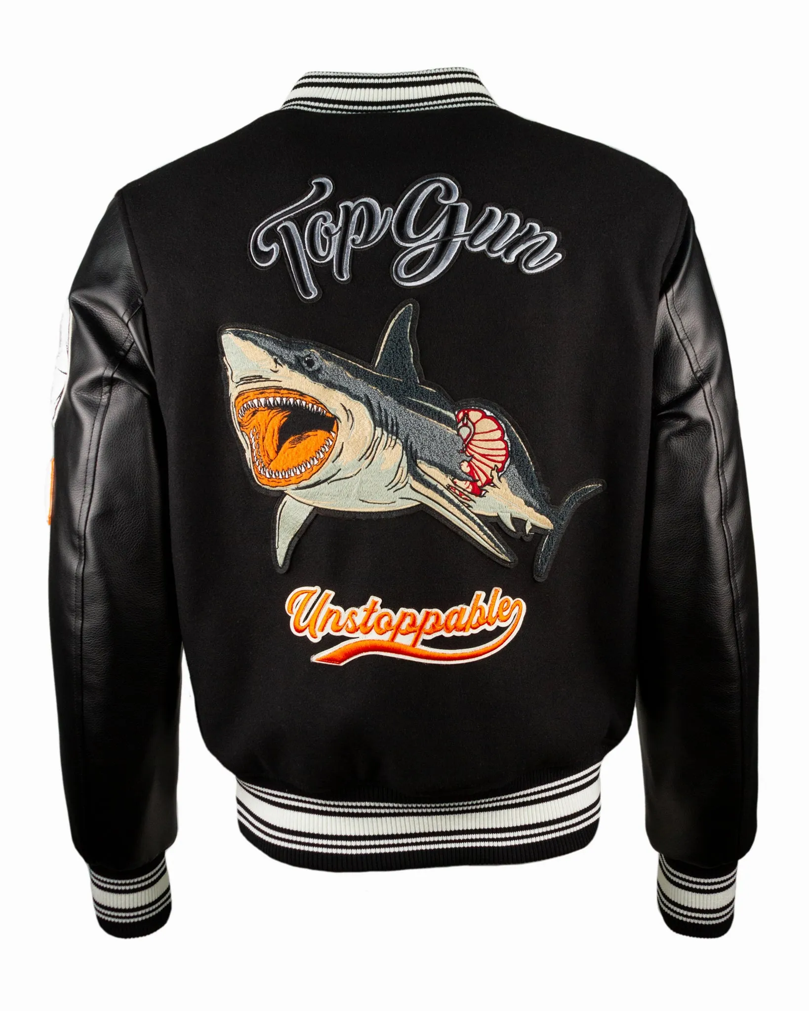 TOP GUN® "SHARK" VARSITY JACKET