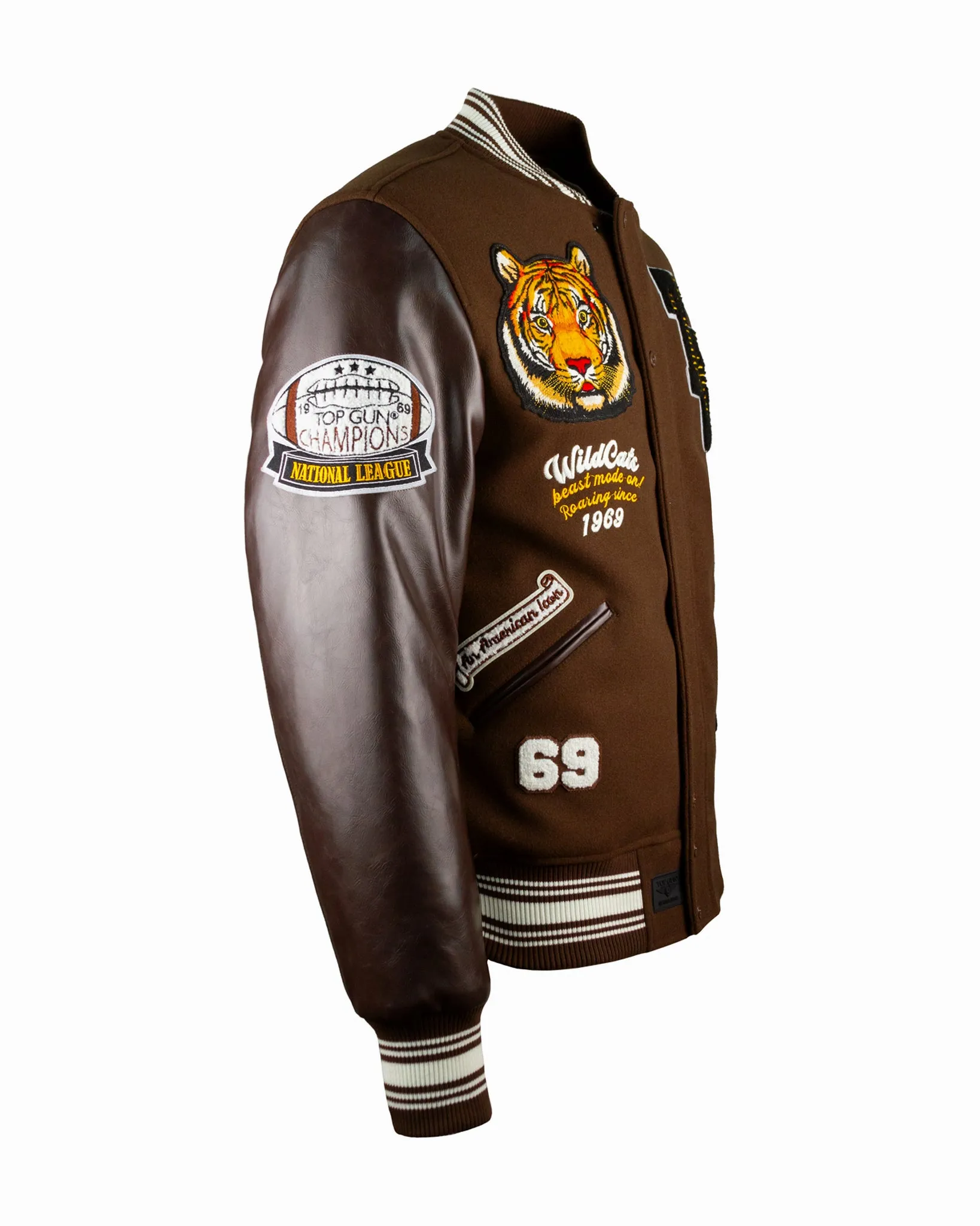 TOP GUN® "WILDCATS" VARSITY JACKET