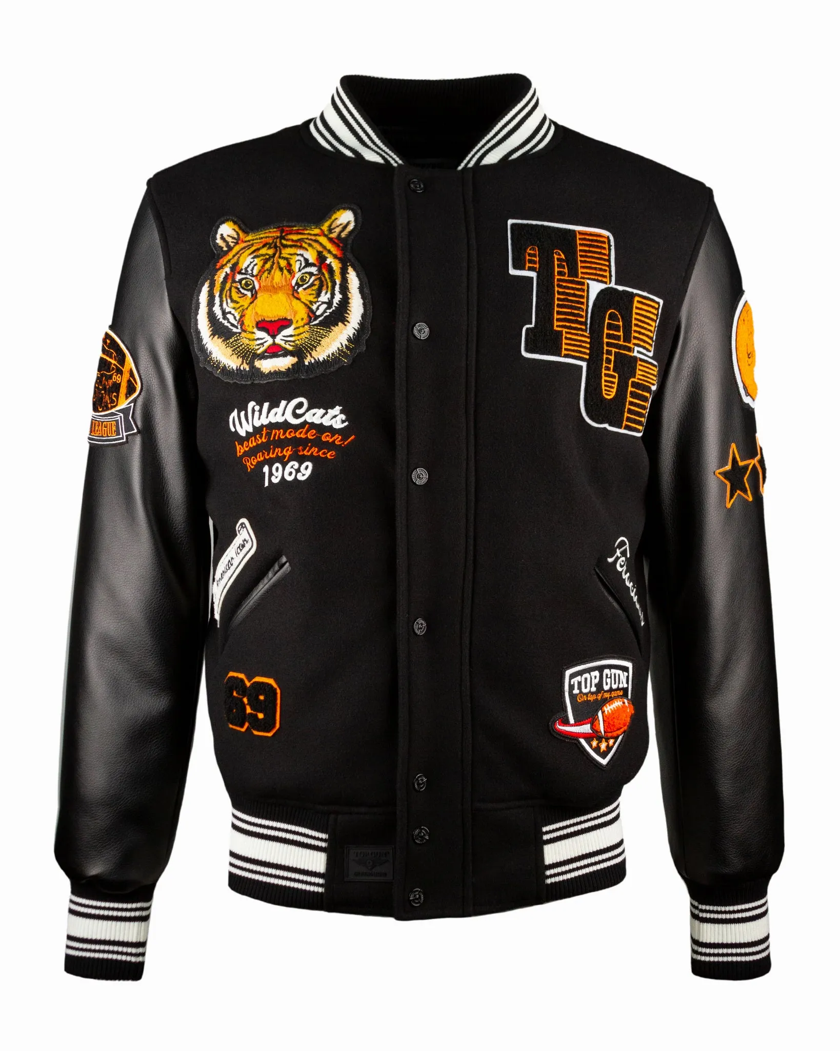 TOP GUN® "WILDCATS" VARSITY JACKET