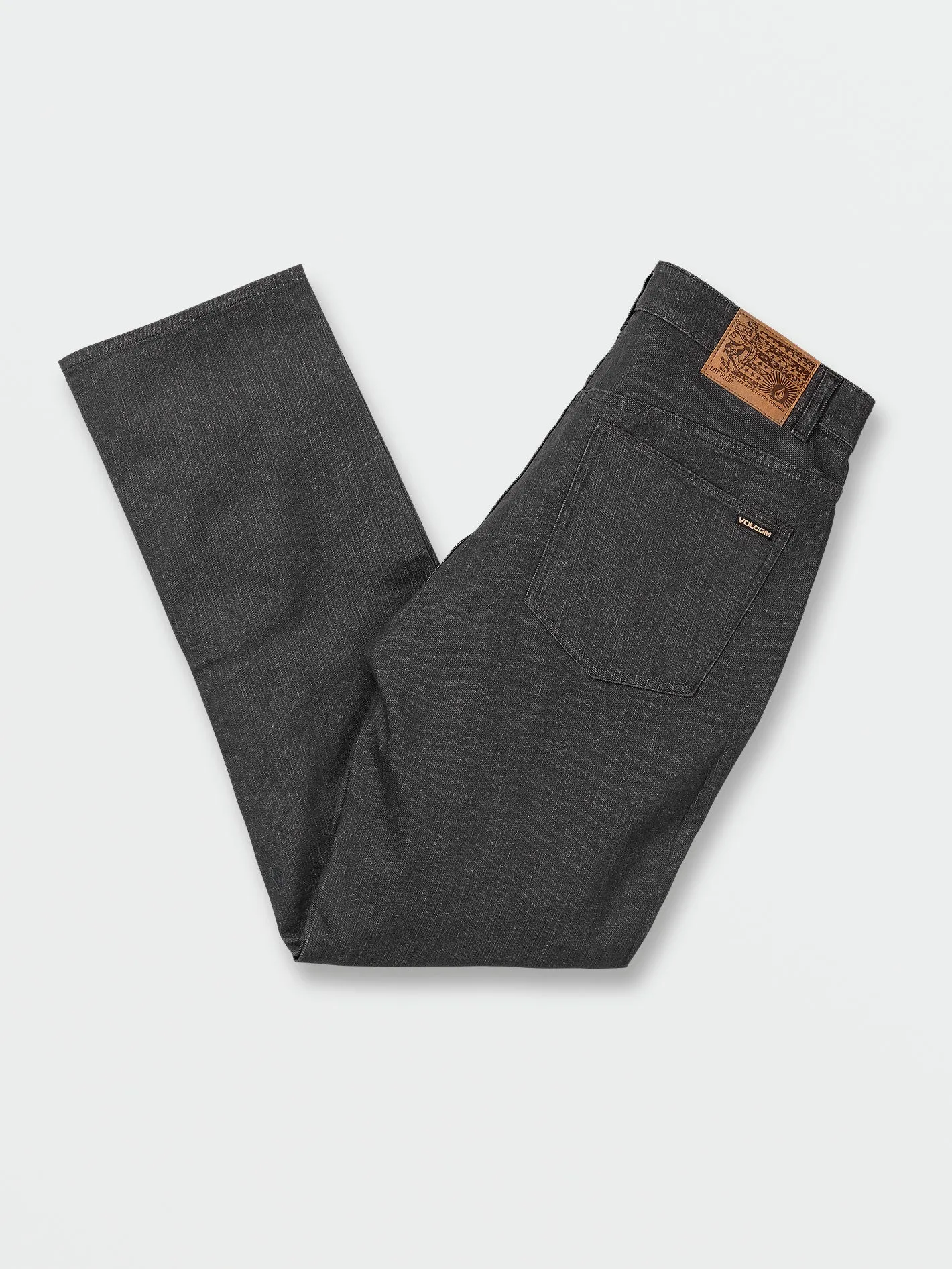 V Solver Modern Fit Stretch Jeans - Grey