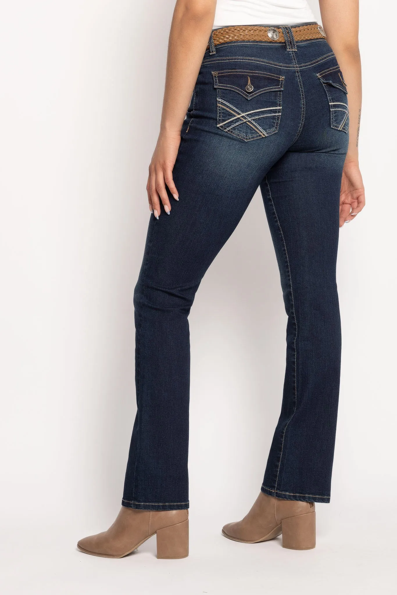 Wallflower Legendary Fit Bootcut Jeans in Vici Wash