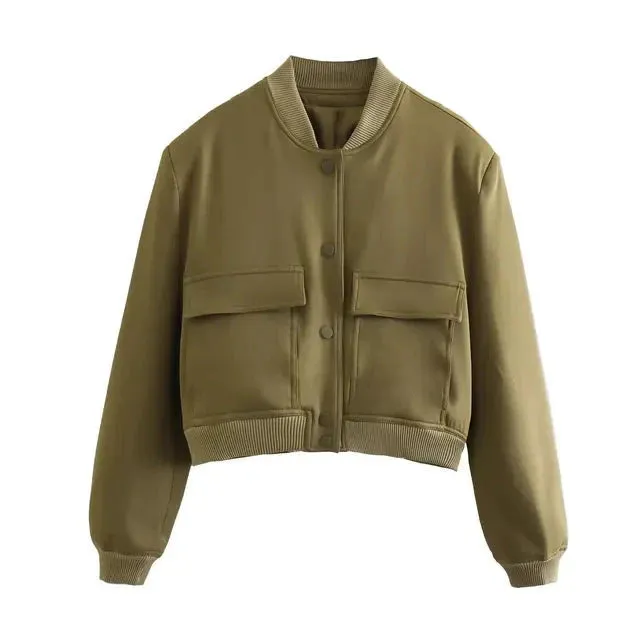 Wenkouban-Winter Outfits Christmas Gaby Bomber Jacket