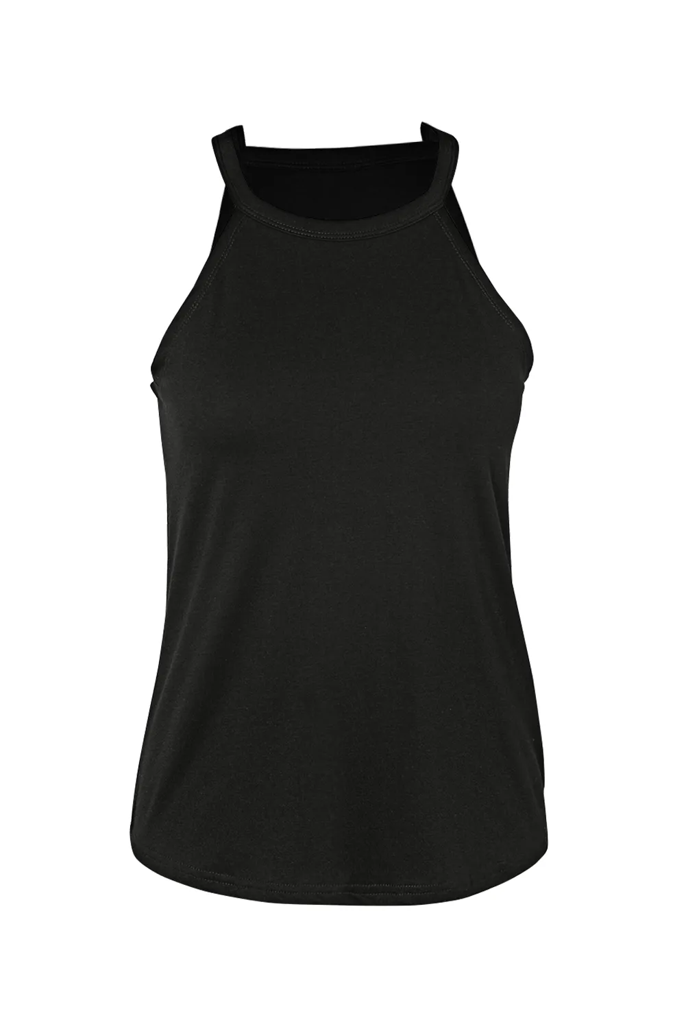 Womens Summer Halter High Neck Tank Top Sexy Sleeveless Shirts