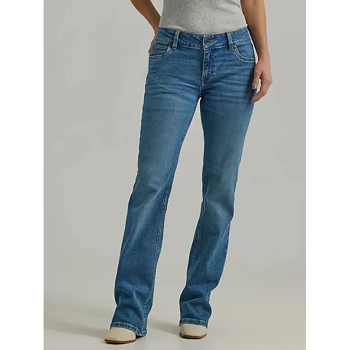 WOMEN'S WRANGLER RETRO® MAE MID RISE BOOTCUT JEAN IN LILIBETH